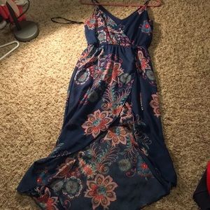 Floral maxi dress